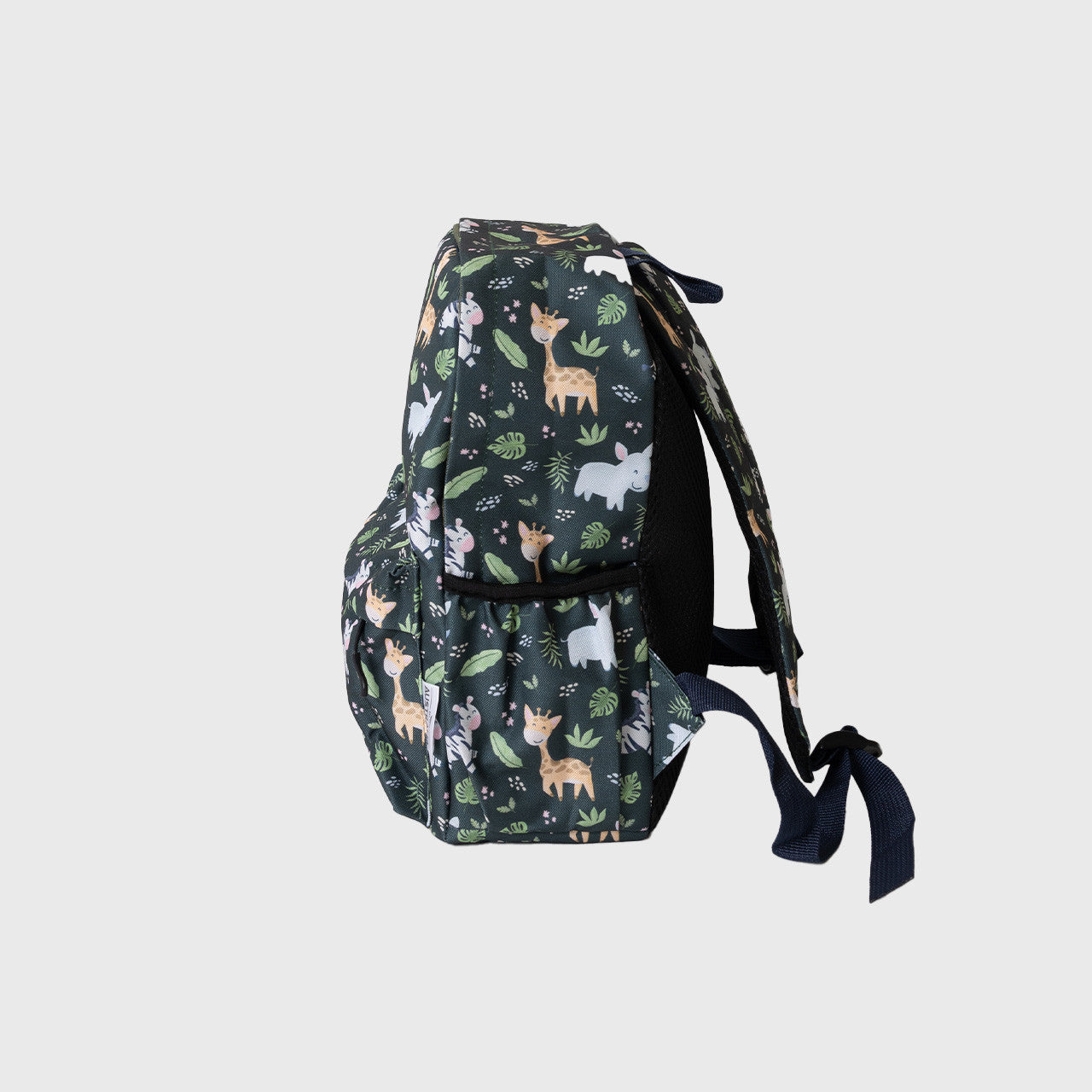 Safari Black Poly Backpack