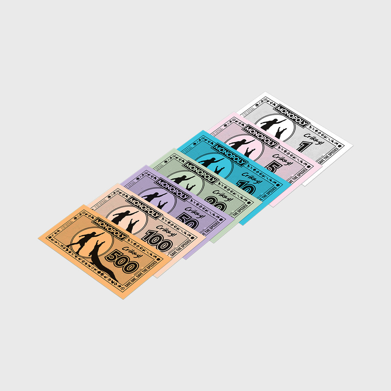Australia Zoo monopoly game money