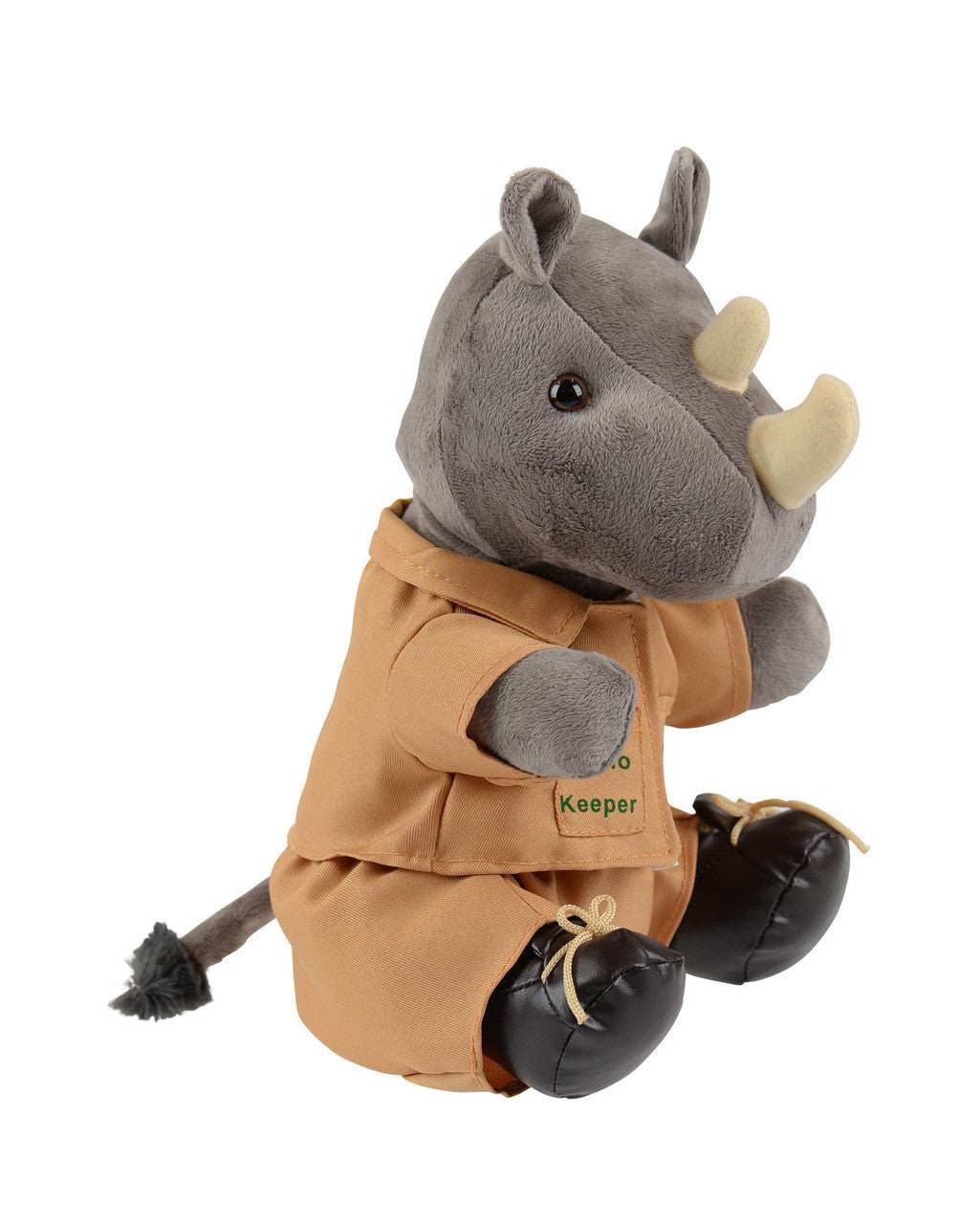 Dressed Keeper Rhinoceros