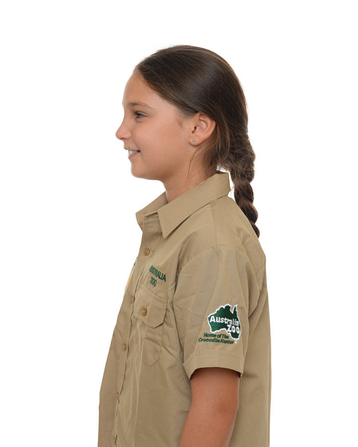 Steve Irwin Day Child Khaki Shirt