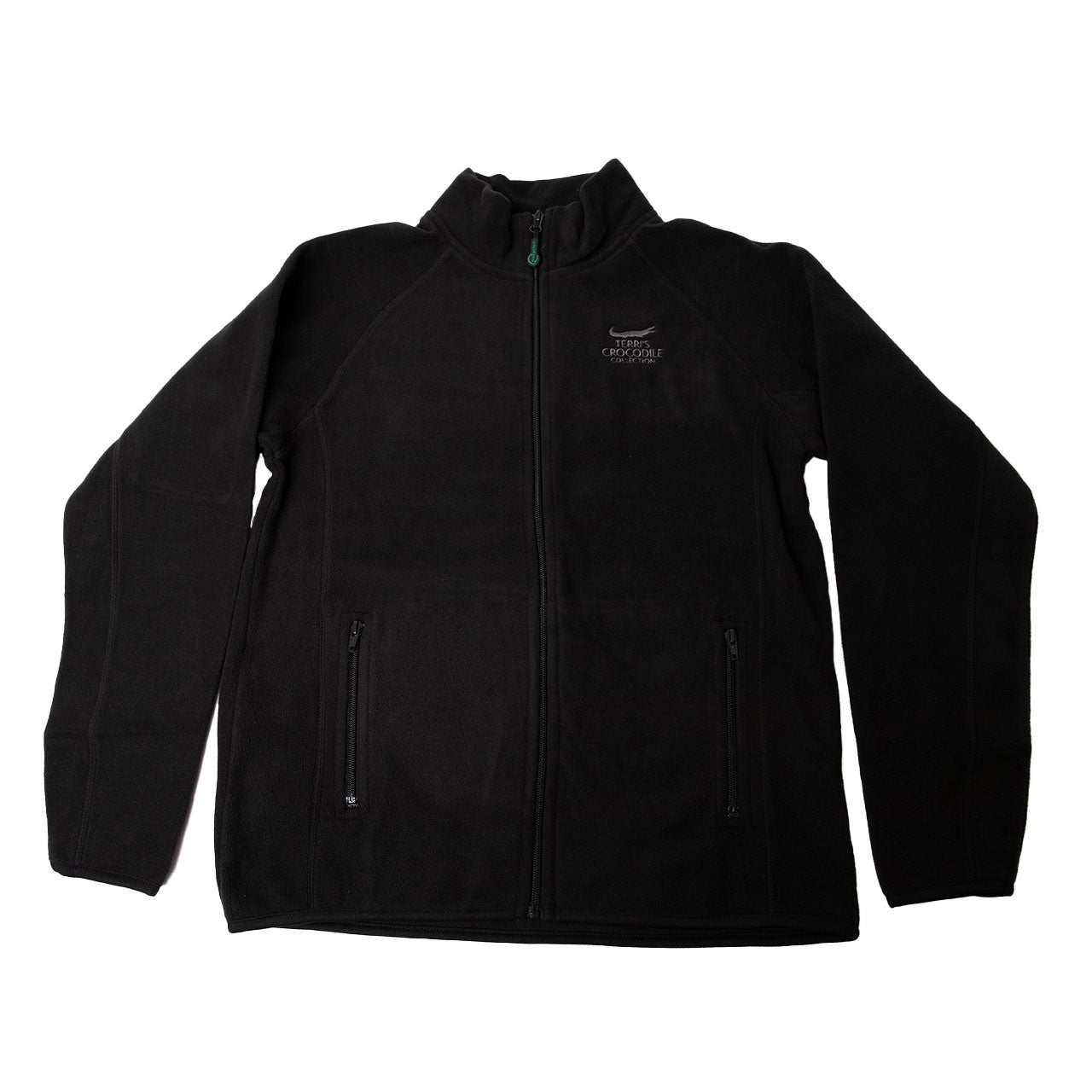 Terri's Crocodile Collection Black Polarthermic Jacket Size
