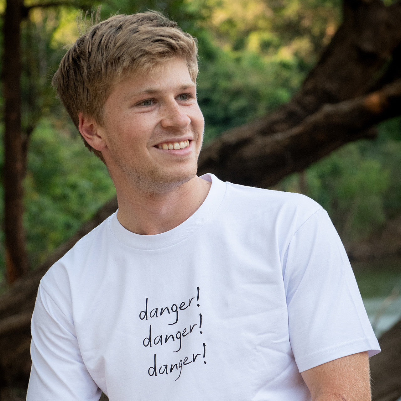 Danger Danger Danger White Tshirt