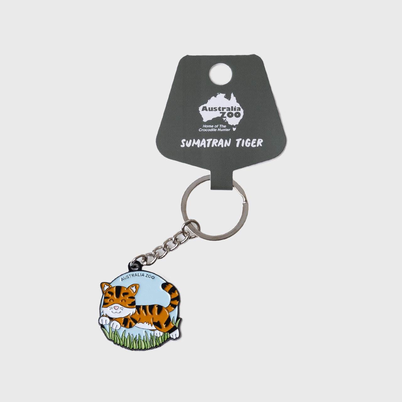 Keychain Australia Kangaroo Scrotum Keyring Kangaroo Crossing Sign – Yellow Earth Australia