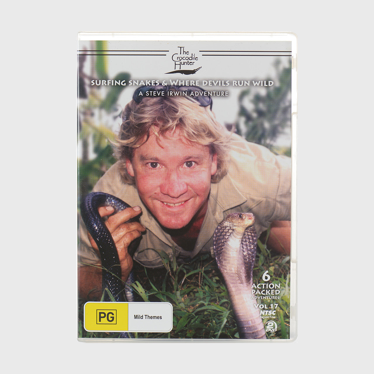 The Crocodile Hunter DVD Volume 17- Surfing Snakes & Where Devils Run Wild