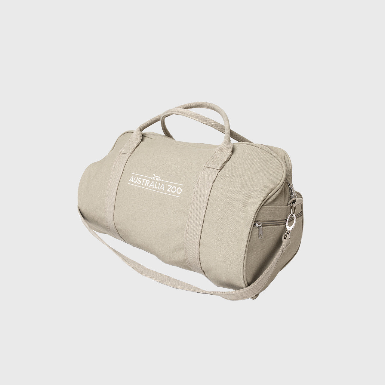 Established 1970 Khaki Duffle Bag