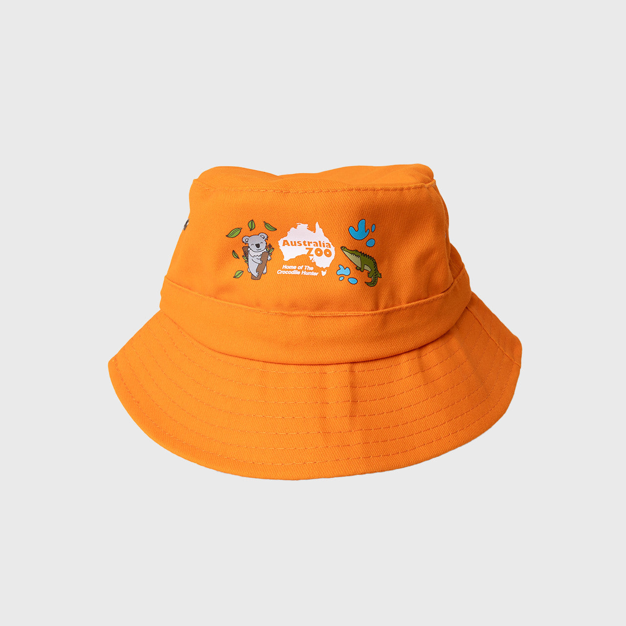 Australia Zoo Child Orange Bucket Hat 50cm