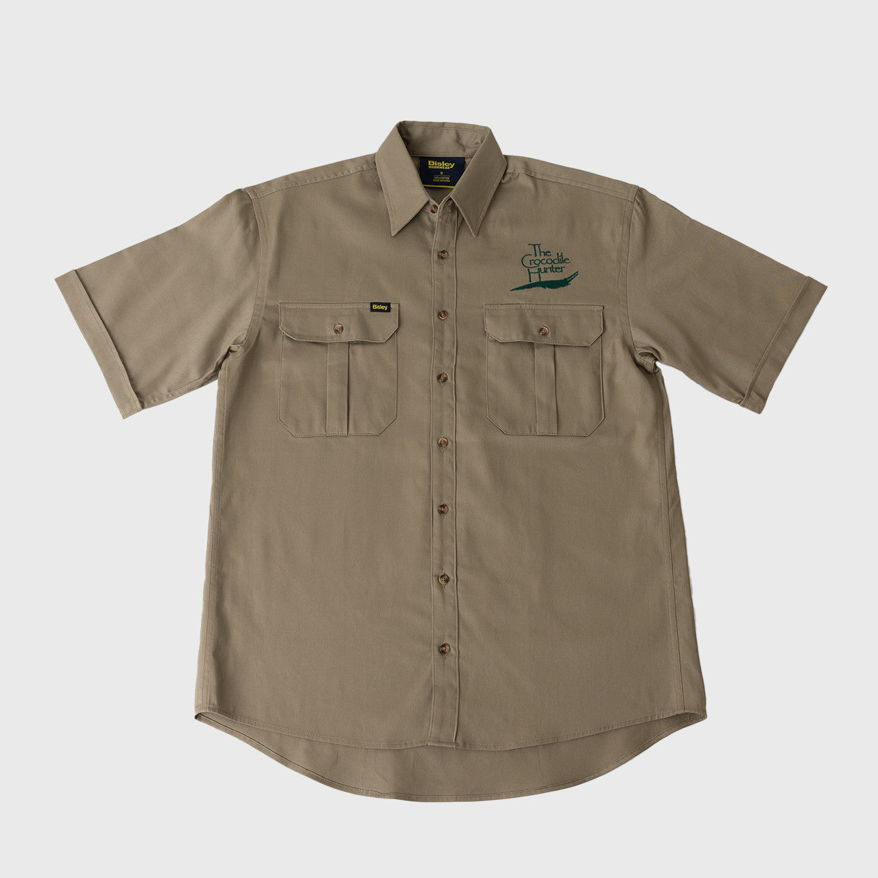 Crocodile Hunter Khaki Shirt Bisley