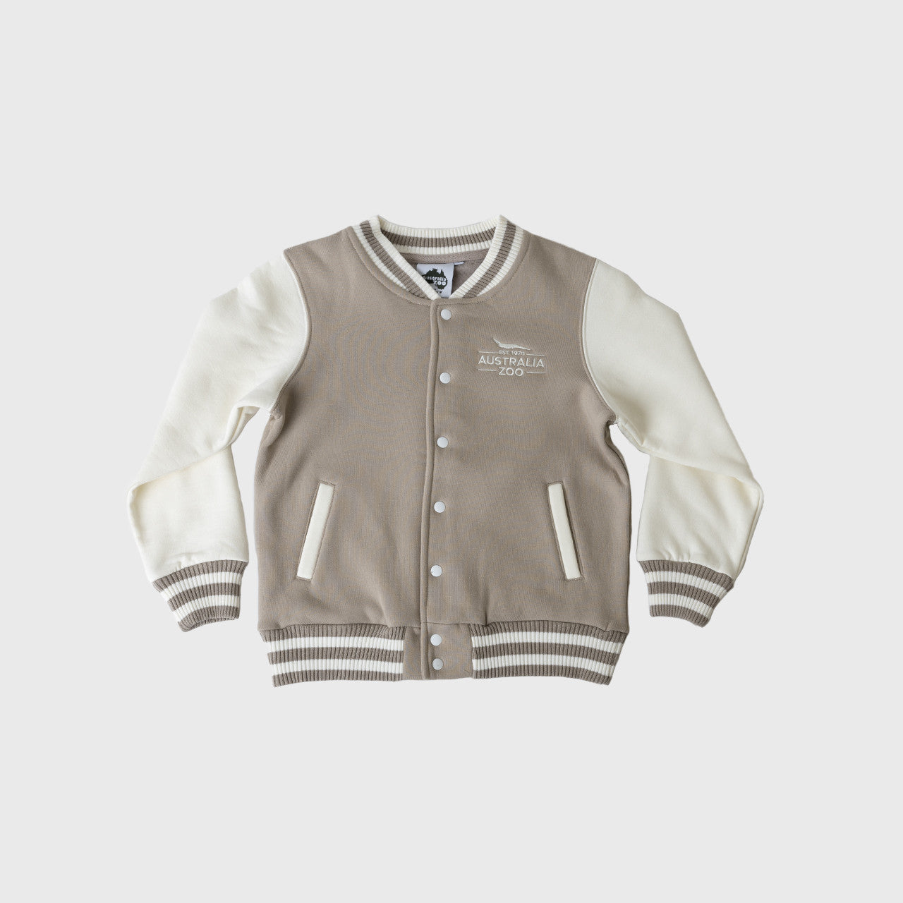 Khaki Child Varsity Jacket
