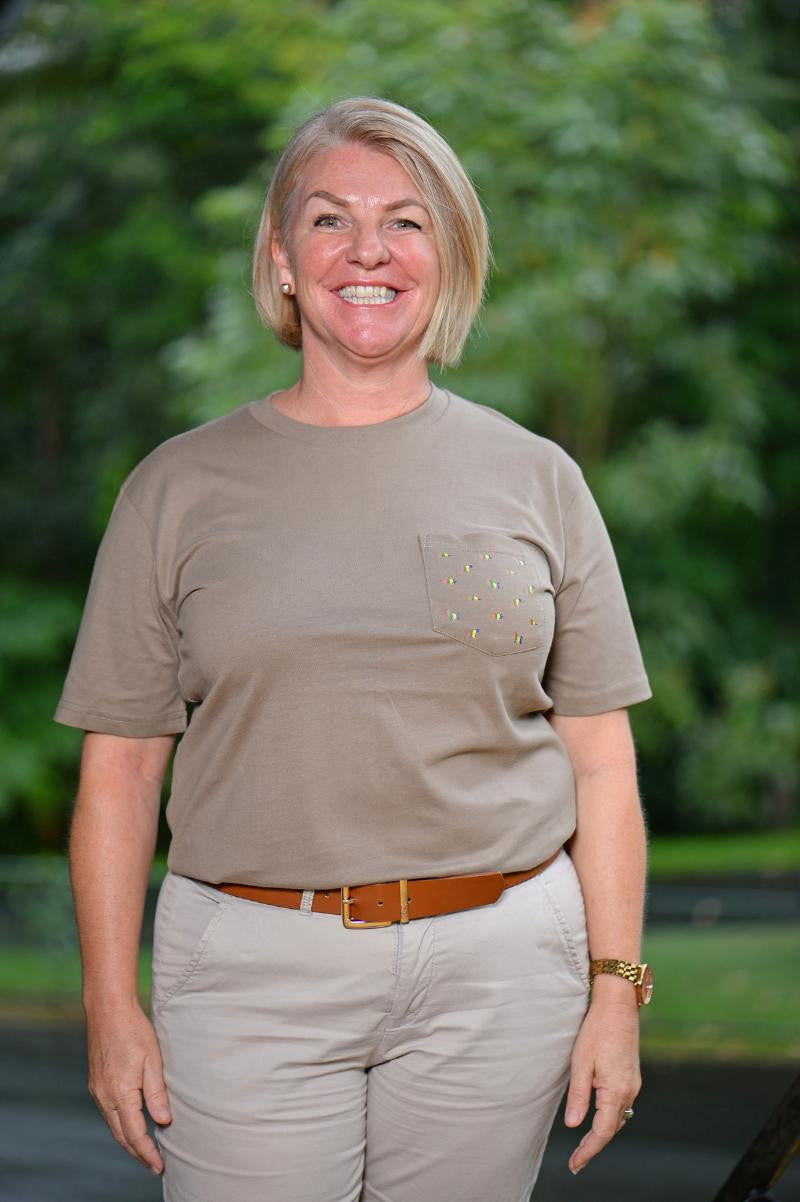 Black Mambas T-Shirt Mocha Adult