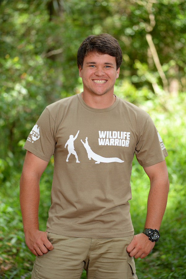 Wildlife Warrior Khaki Tshirt