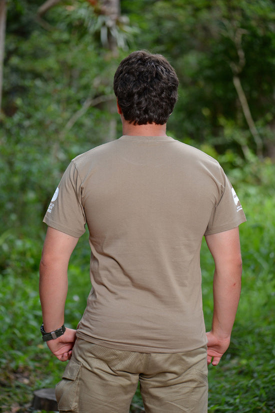 Wildlife Warrior Khaki Tshirt