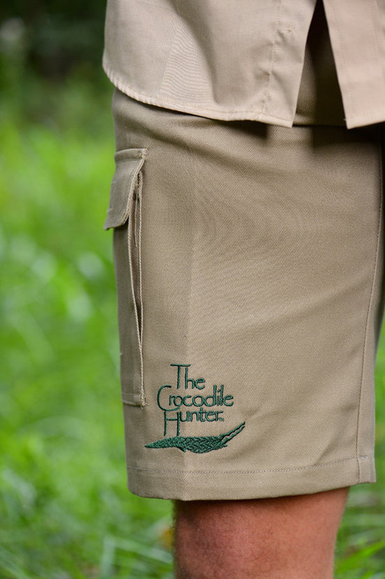 Crocodile Hunter Adult Khaki Shorts