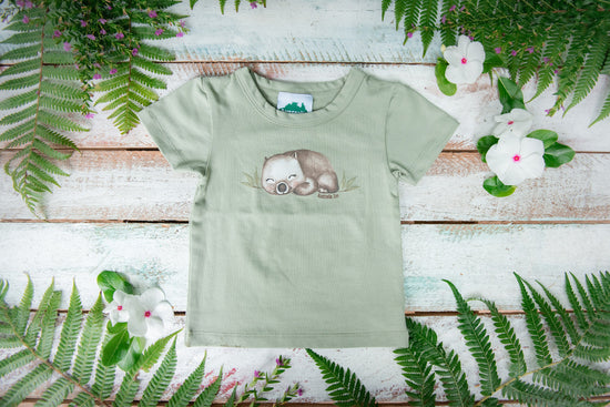 Wombat Green Tshirt