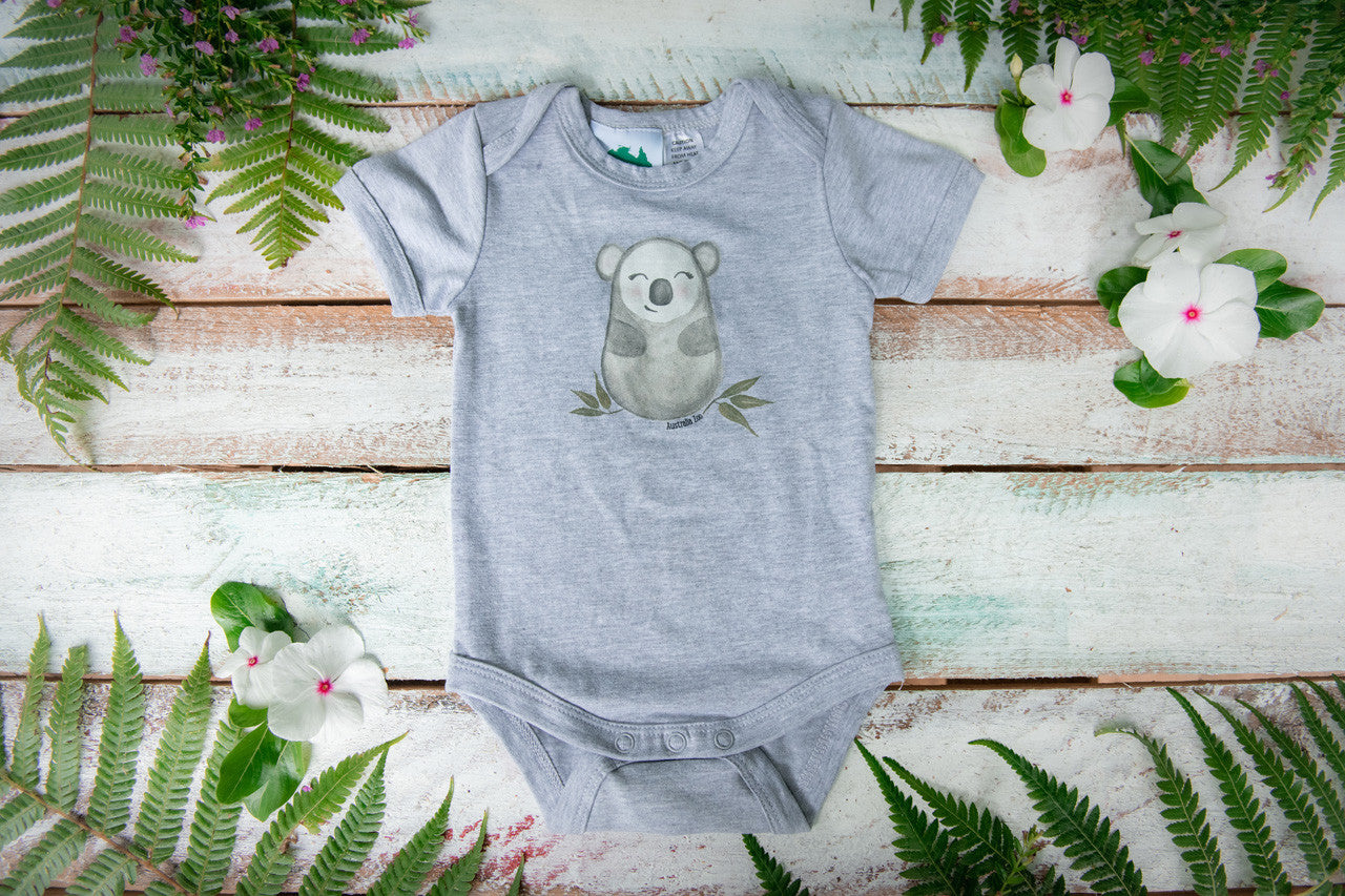 Koala Romper Grey