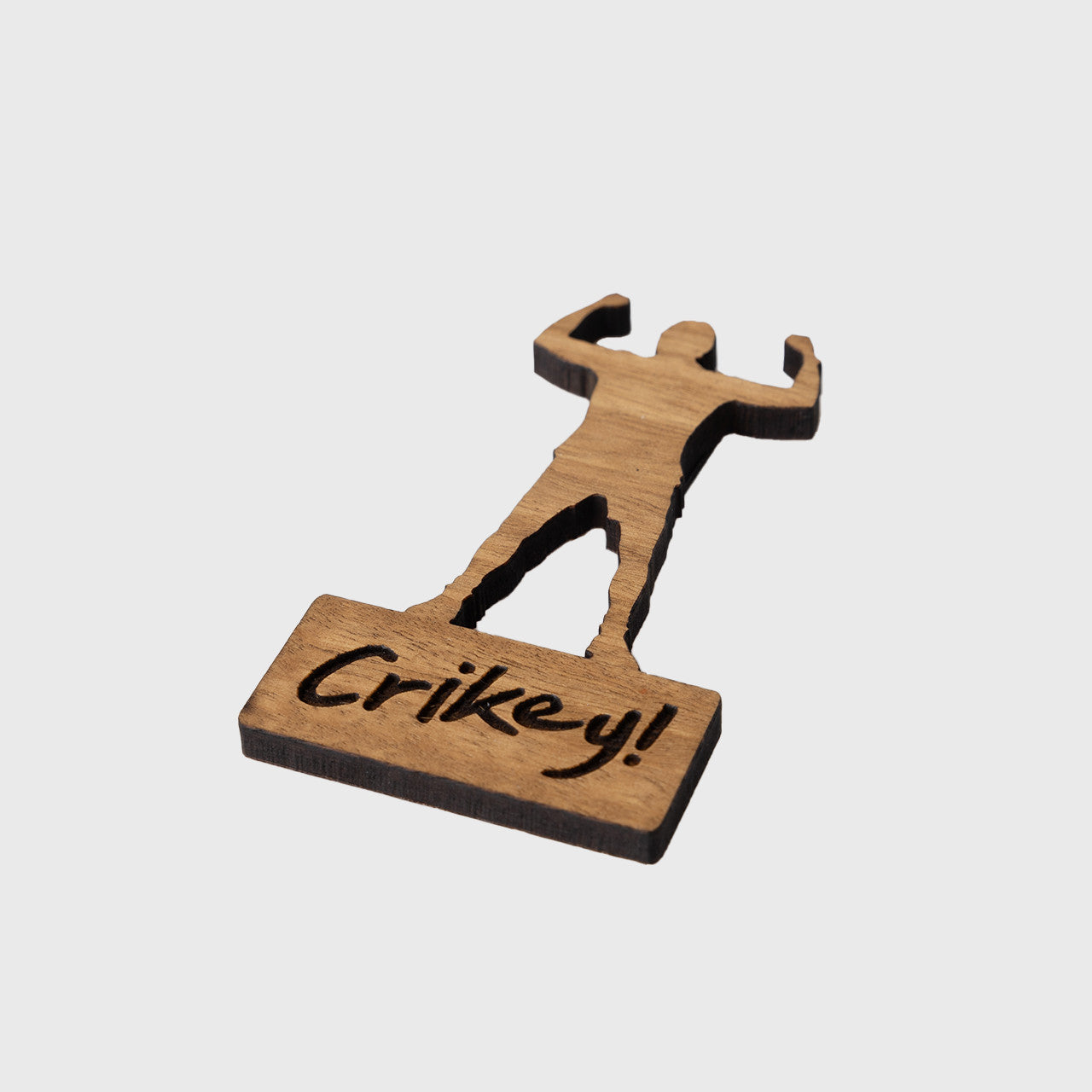 Crikey Wooden Magnet