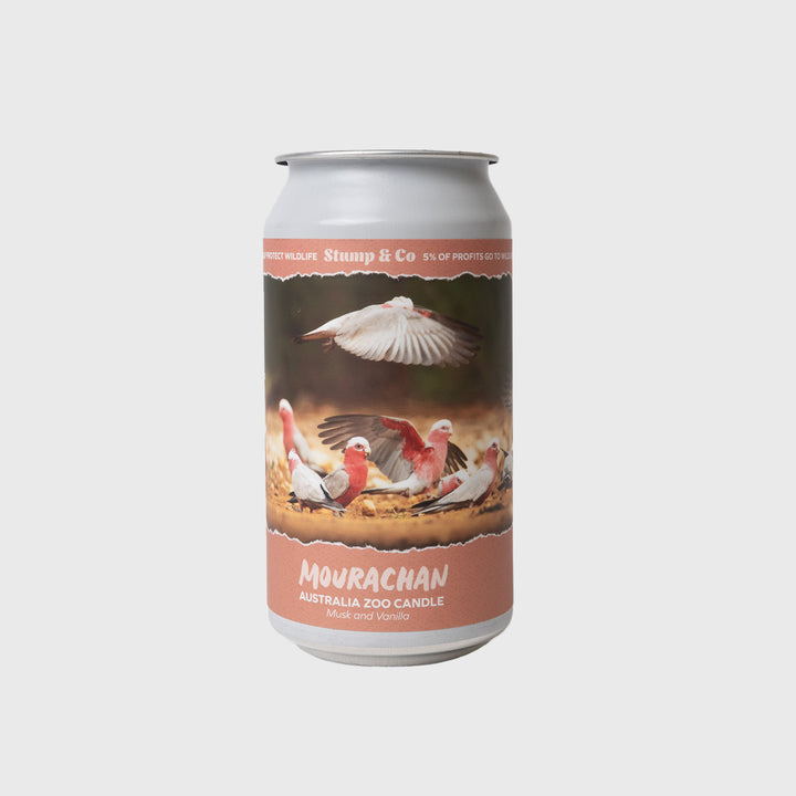 Mourachan Musk and Vanilla Beer Can Candle