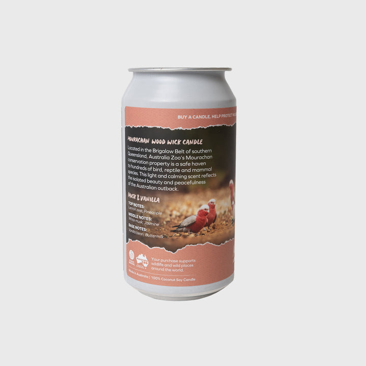 Mourachan Musk and Vanilla Beer Can Candle