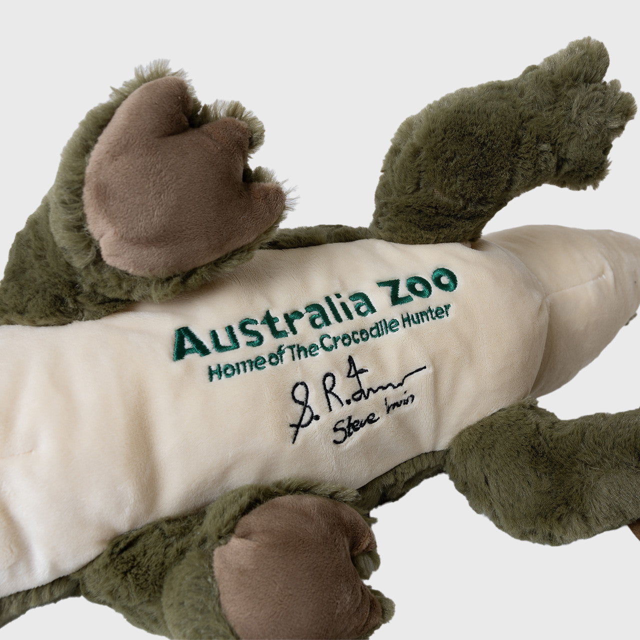 Earthkins Crocodile with Steve Signature