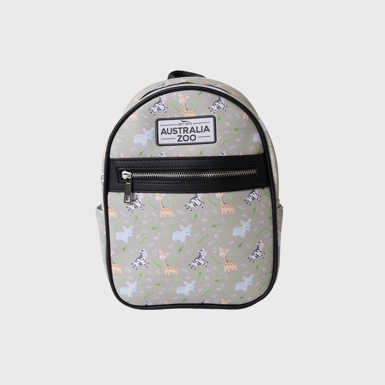 Safari Khaki Vinyl Backpack