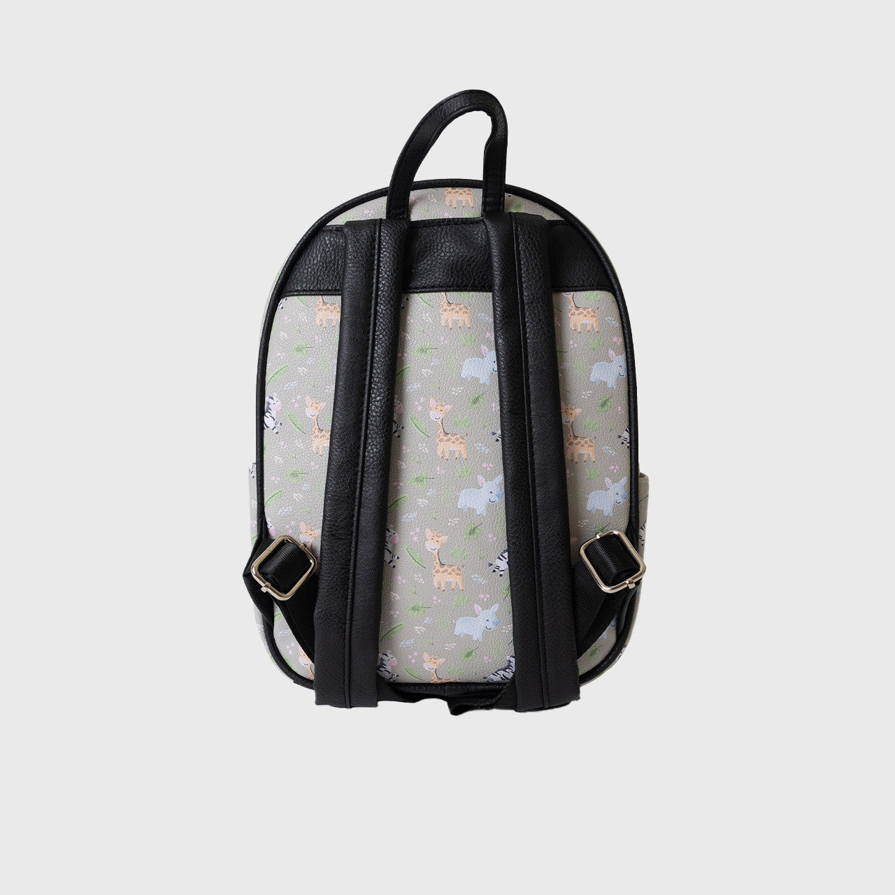 Safari Khaki Vinyl Backpack