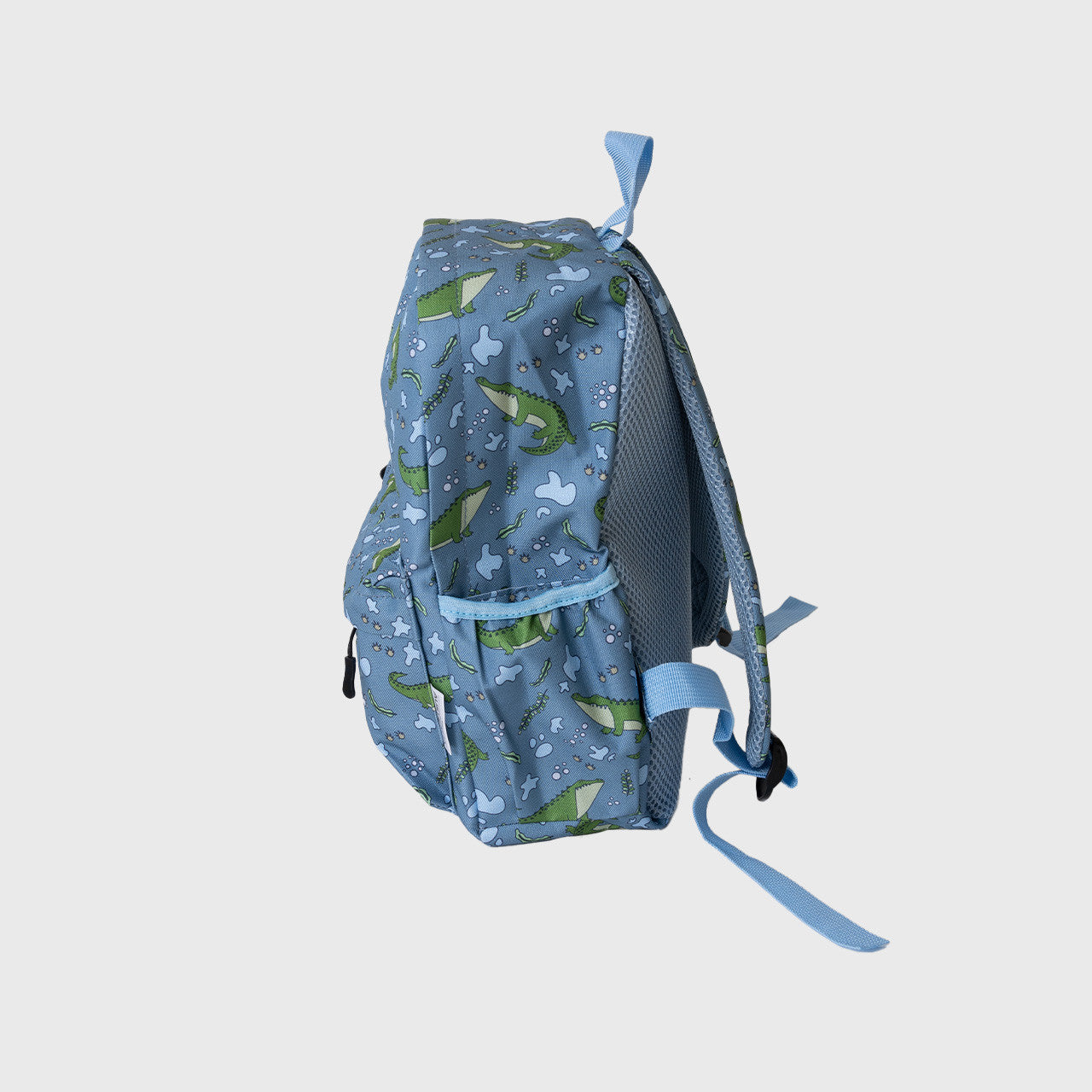Crocodile Blue Poly Backpack