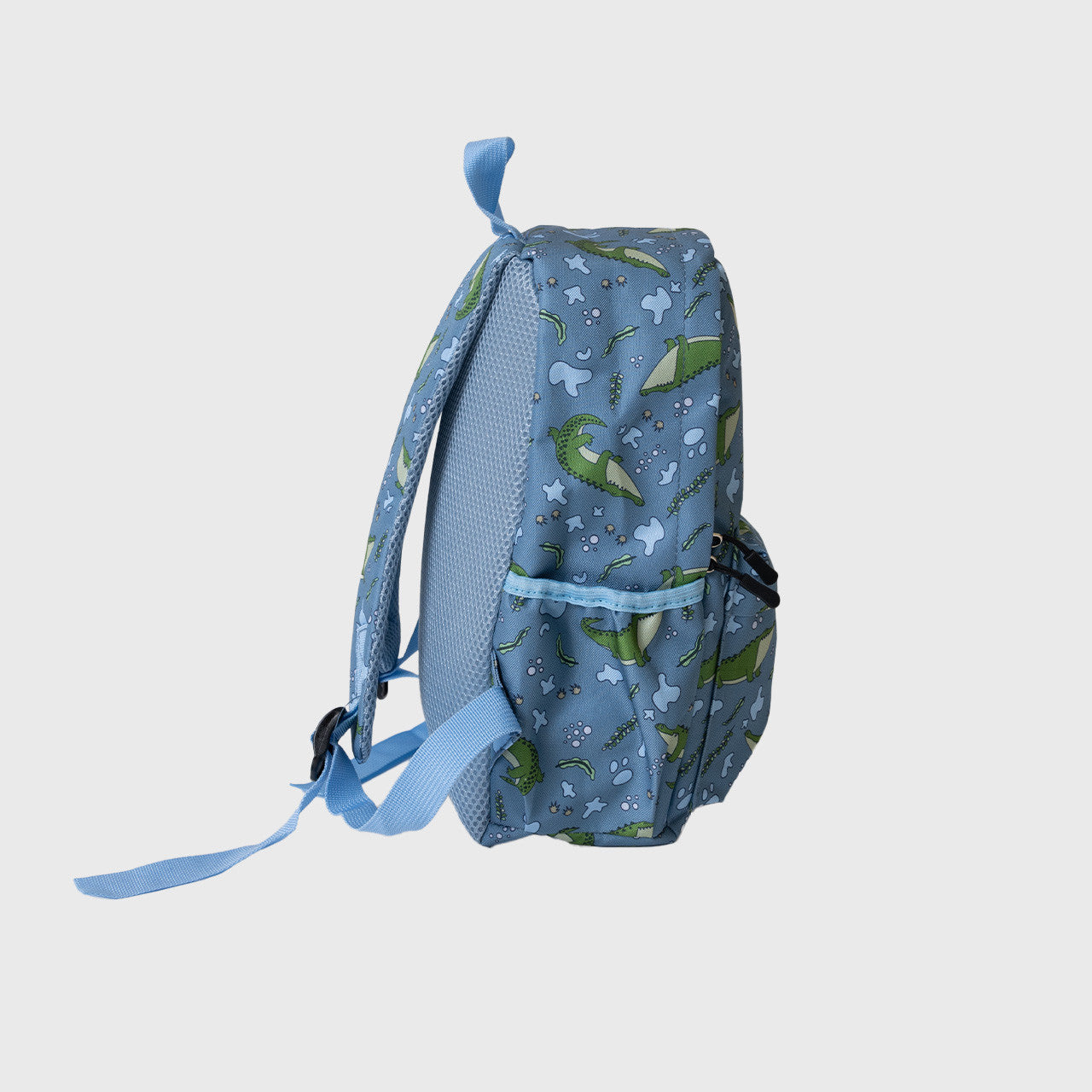 Crocodile Blue Poly Backpack