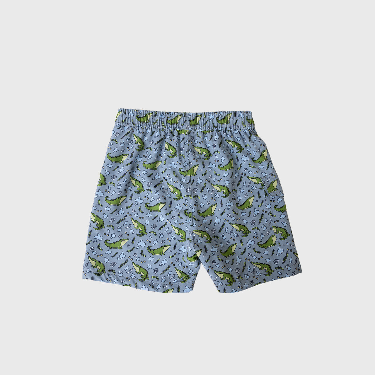 Crocodile Child Blue Boardshorts