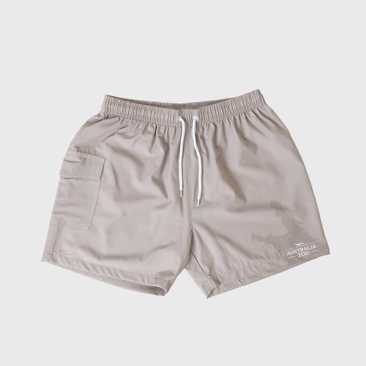Established 1970 Ladies Khaki Boardshorts