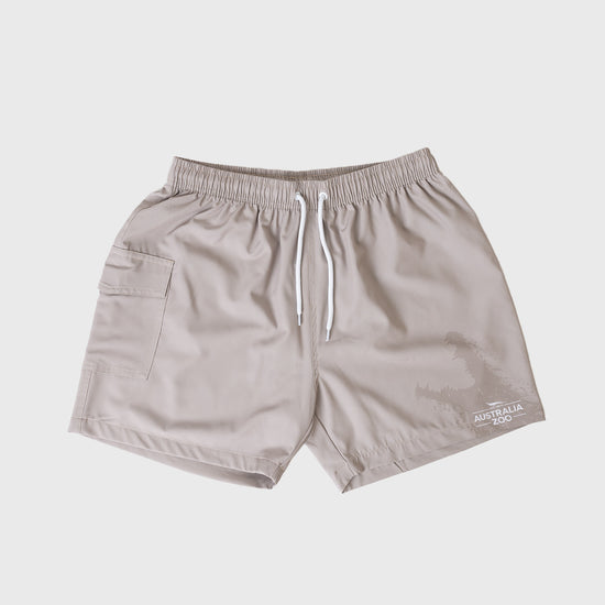 Established 1970 Ladies Khaki Boardshorts