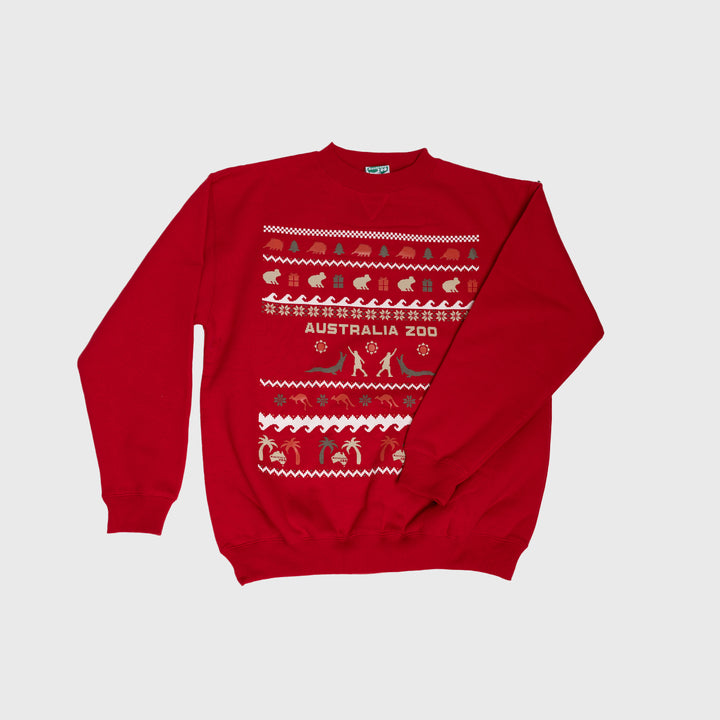Christmas Fleece Red
