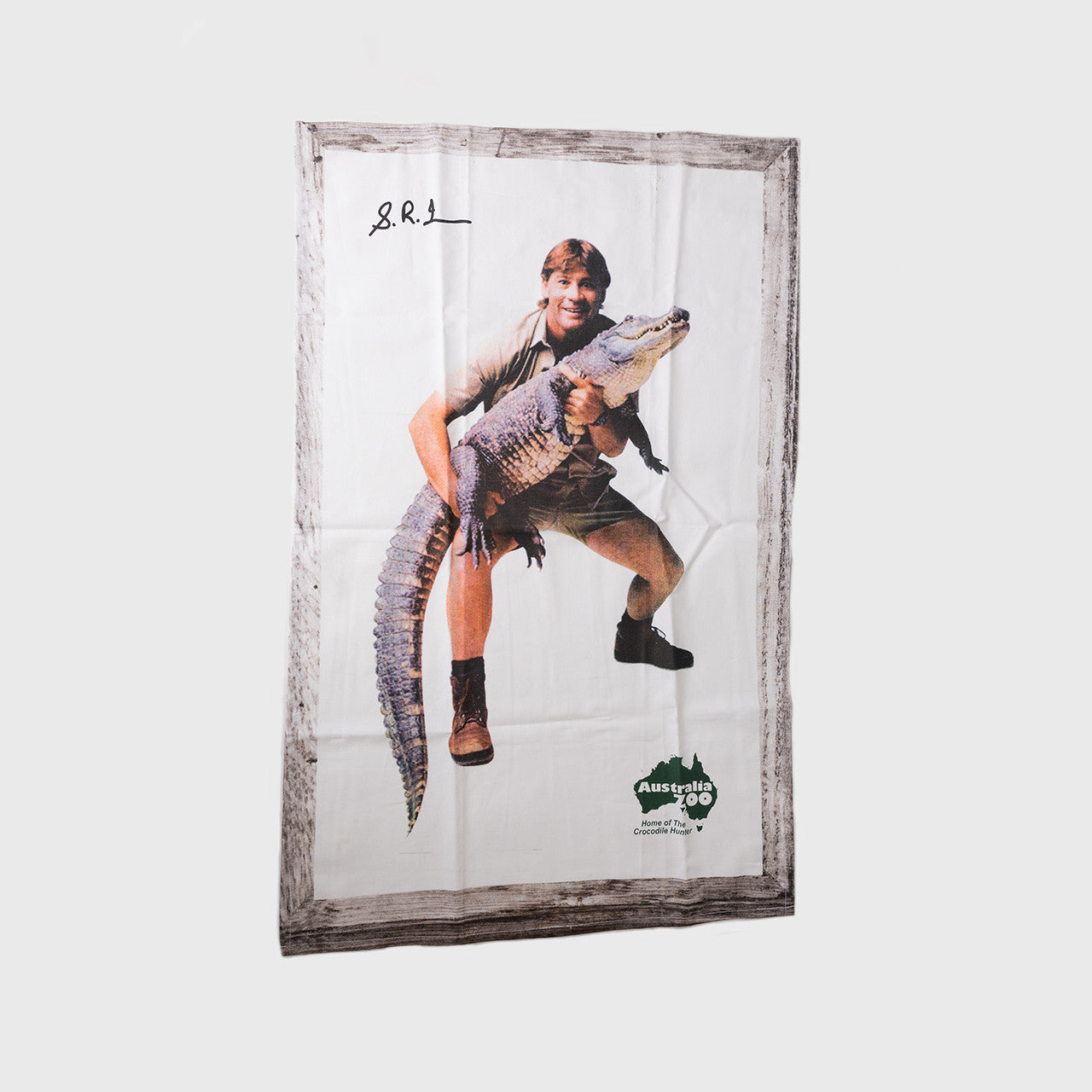 Steve In Frame Tea Towel