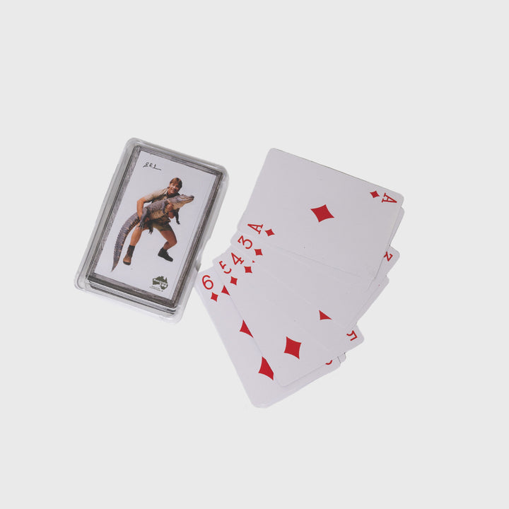 Steve In Frame Playing Cards