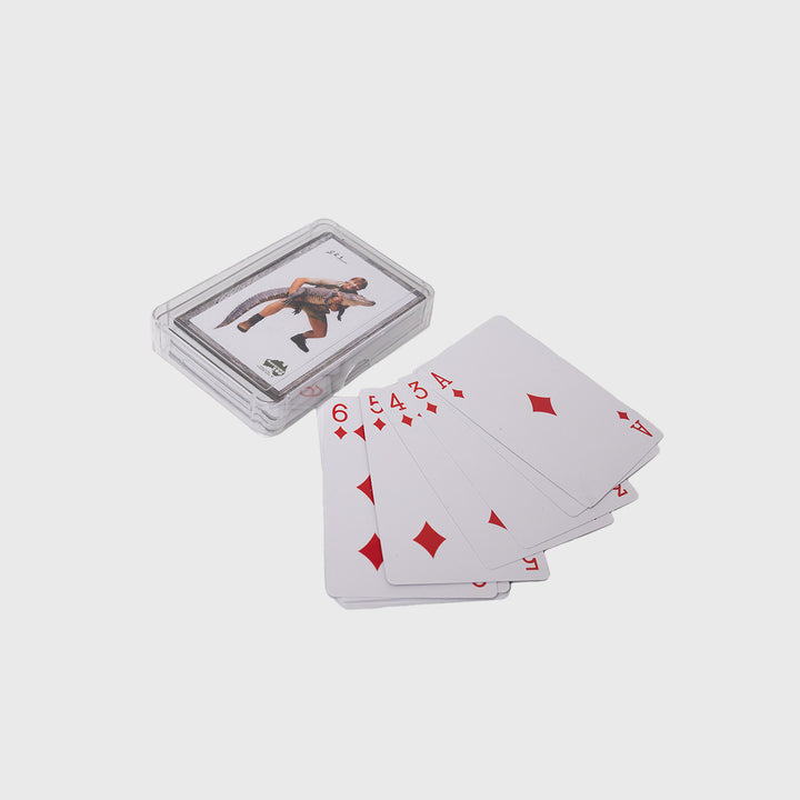 Steve In Frame Playing Cards