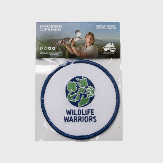 Wildlife Warriors Round Cloth Patch