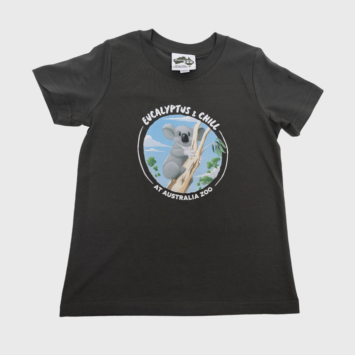 Eucalyptus Chill Tshirt Charcoal