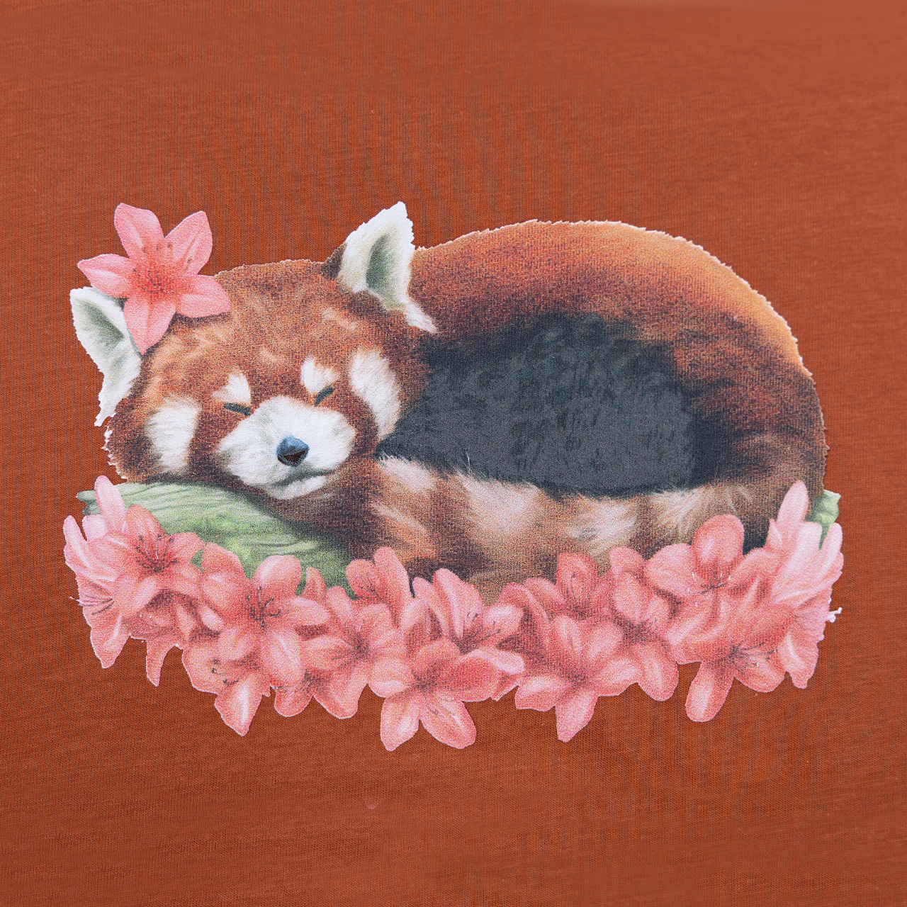 Cute Red Panda Copper Tshirt