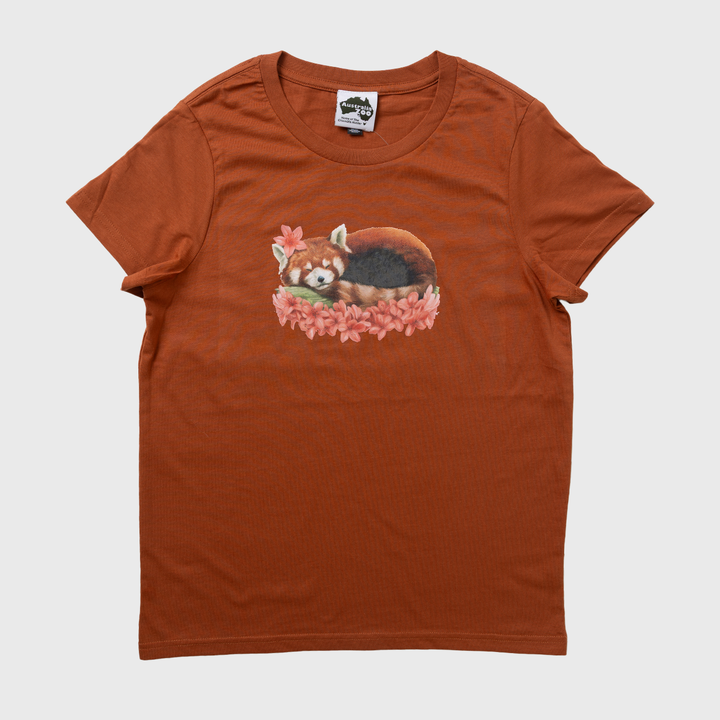 Cute Red Panda Copper Tshirt