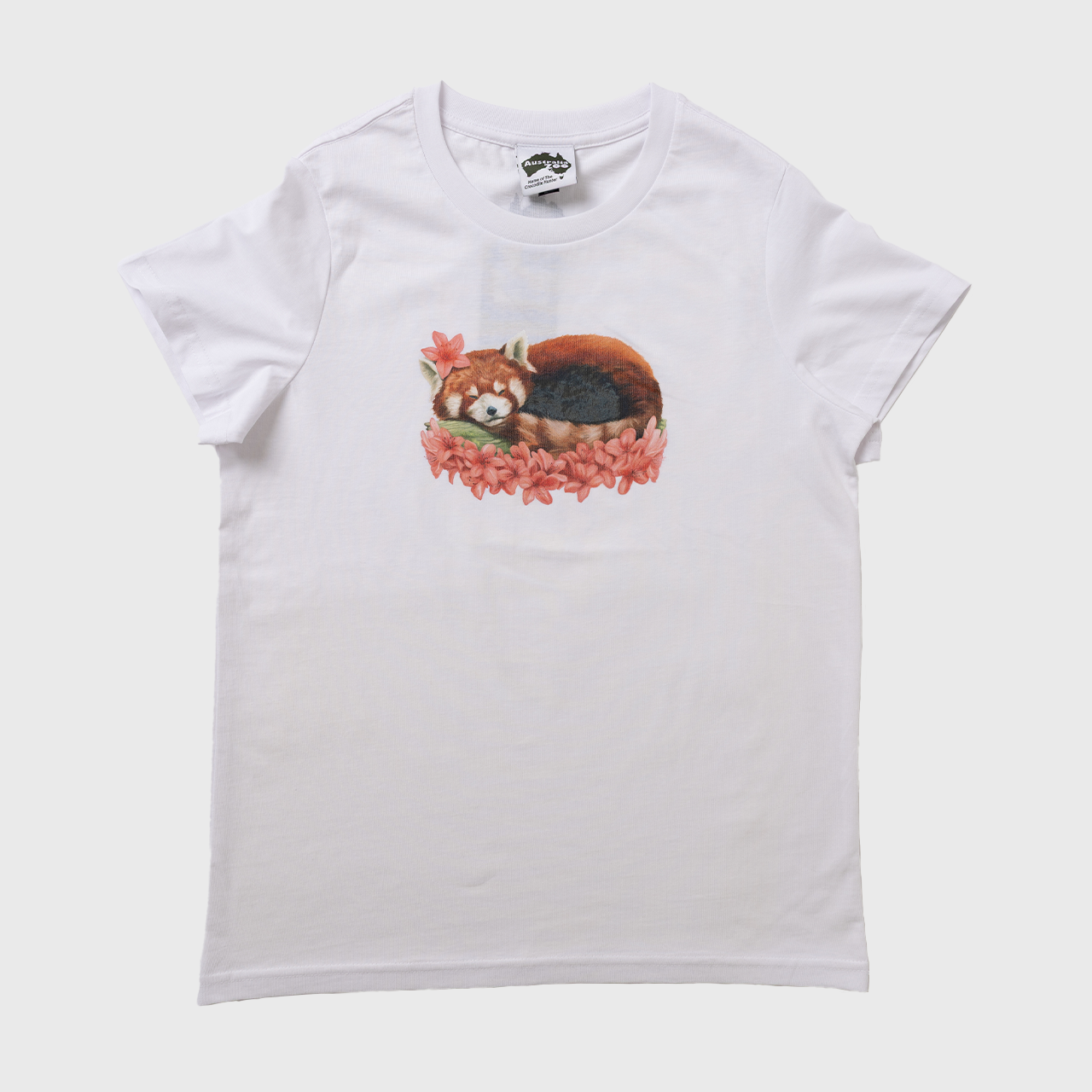 Cute Red Panda White Tshirt