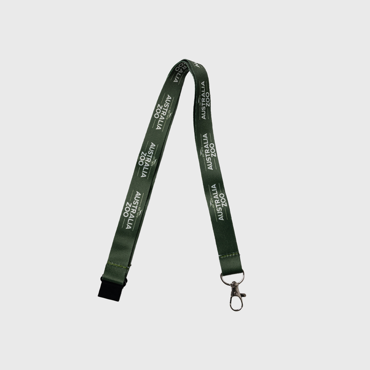 Australia Zoo Green Lanyard