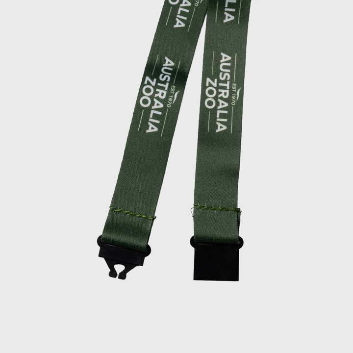 Australia Zoo Green Lanyard