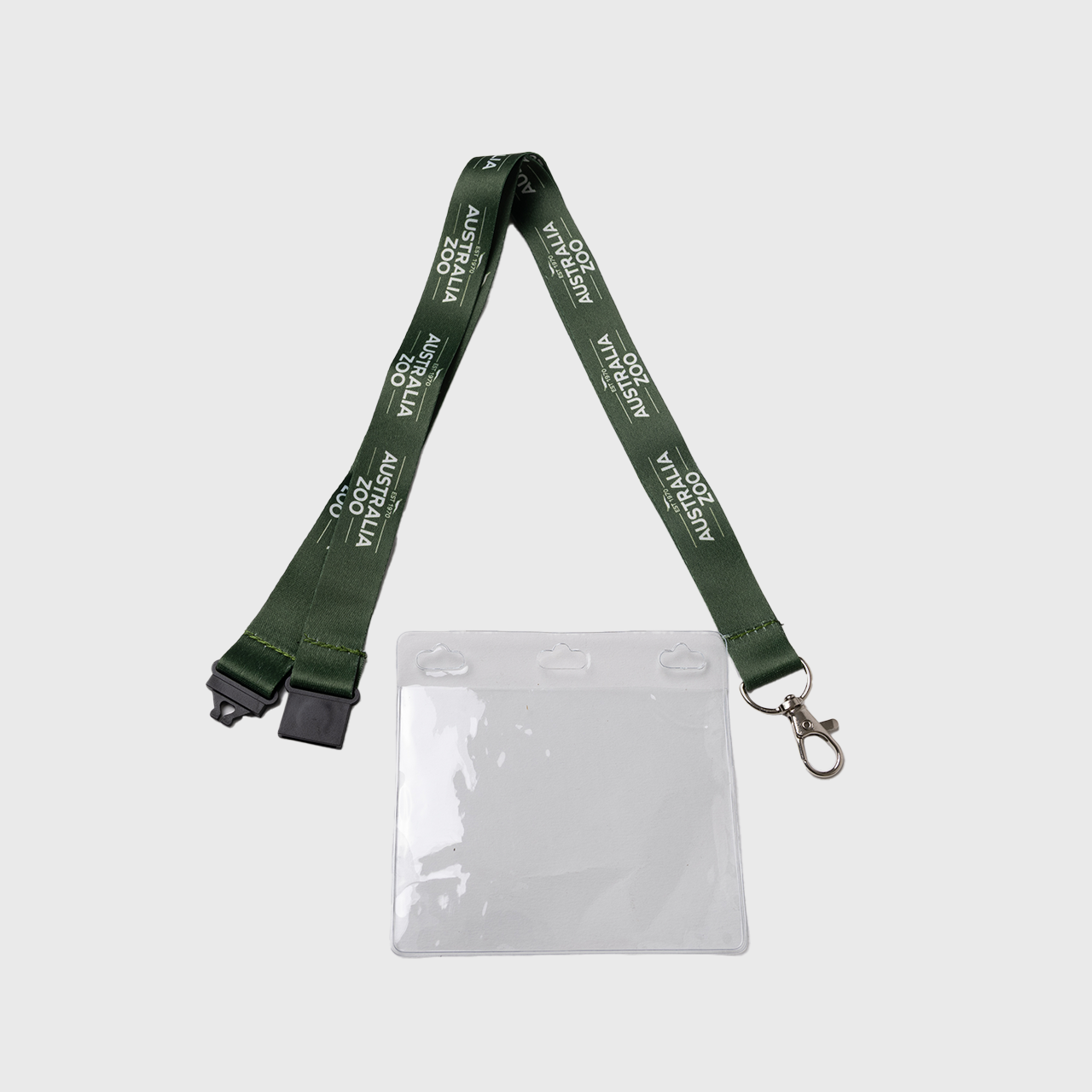 Australia Zoo Green Lanyard
