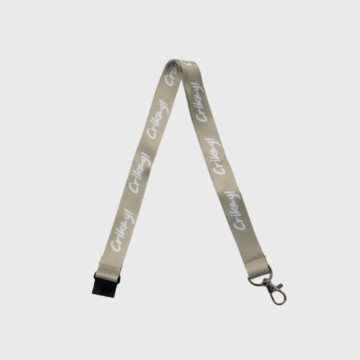 Crikey Khaki Lanyard