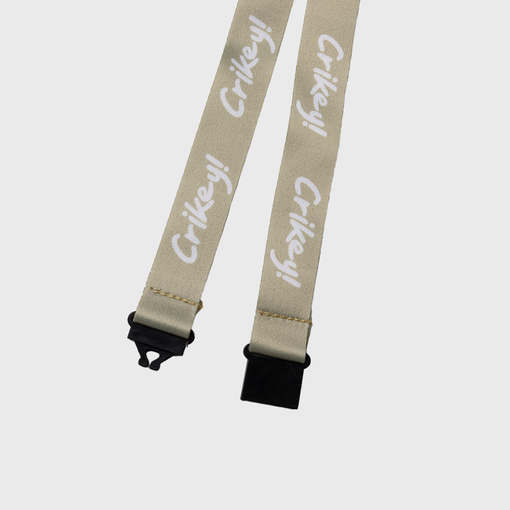 Crikey Khaki Lanyard
