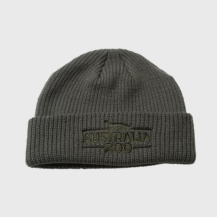 Established 1970 Green Beanie