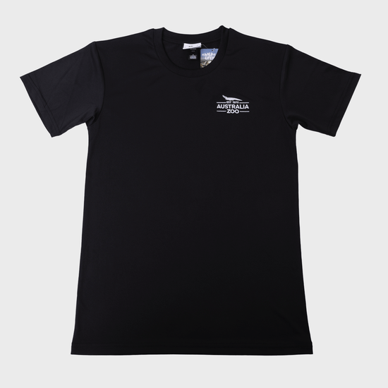 Established 1970 Black Active Tshirt