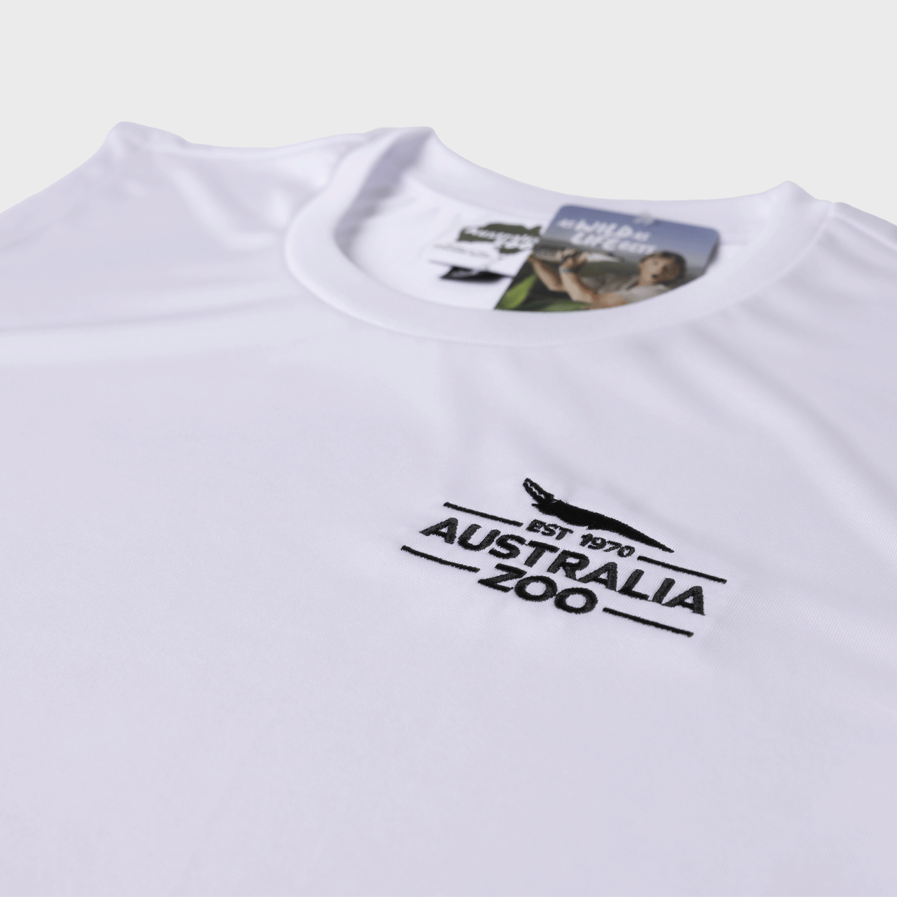 Established 1970 White Active Tank