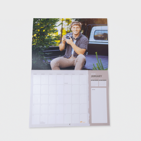 2026 Robert Irwin Wall Calendar