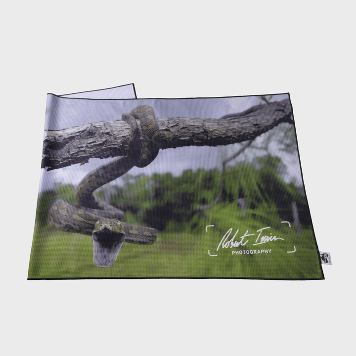 Robert Irwin Snake On Branch Sand Free Towel