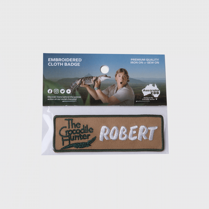 Robert Cloth Name Badge