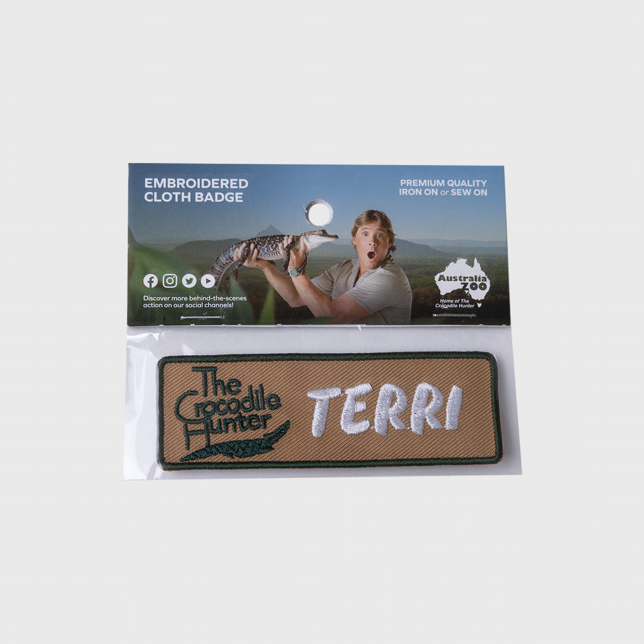 Terri Cloth Name Badge